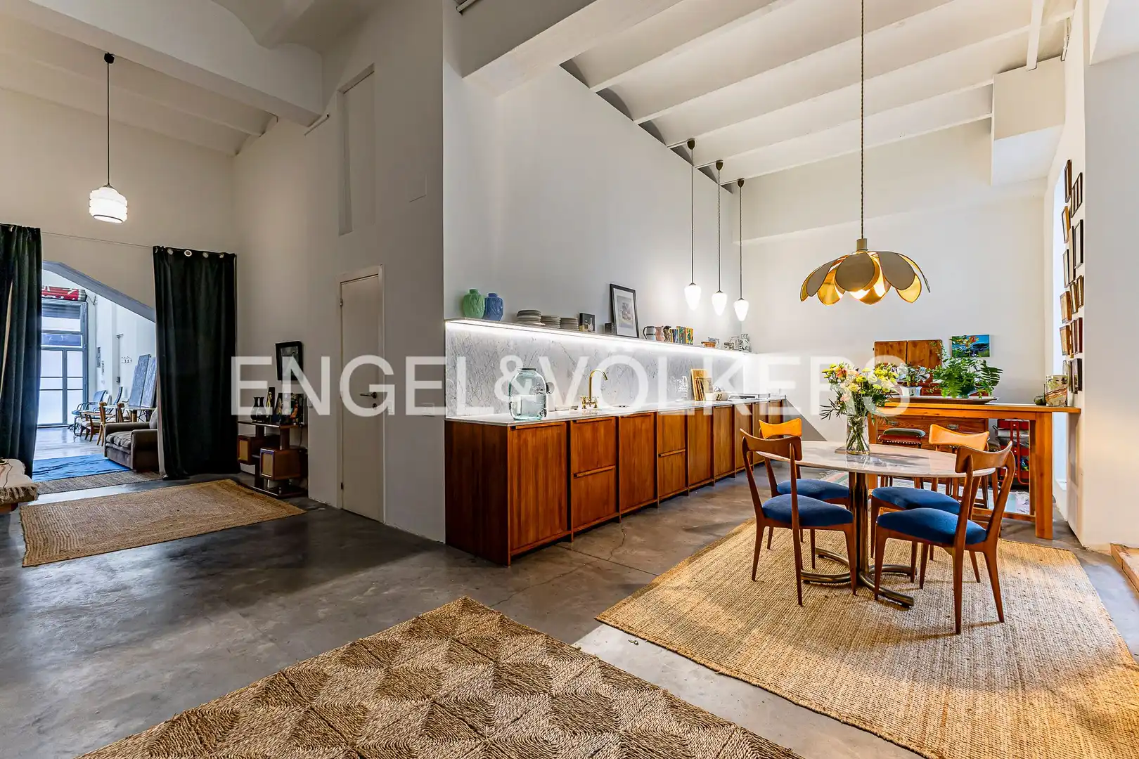 Sala d'estar de Loft en venda en El Prat de Llobregat amb Aire condicionat, Calefacció i Moblat