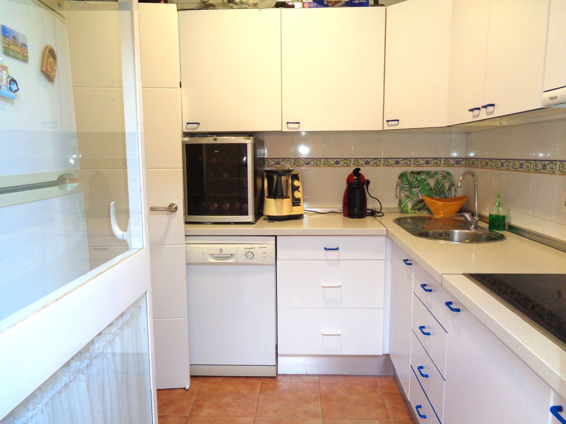 Cuina de Casa o xalet en venda en Islantilla amb Jardí privat, Moblat i Rentadora