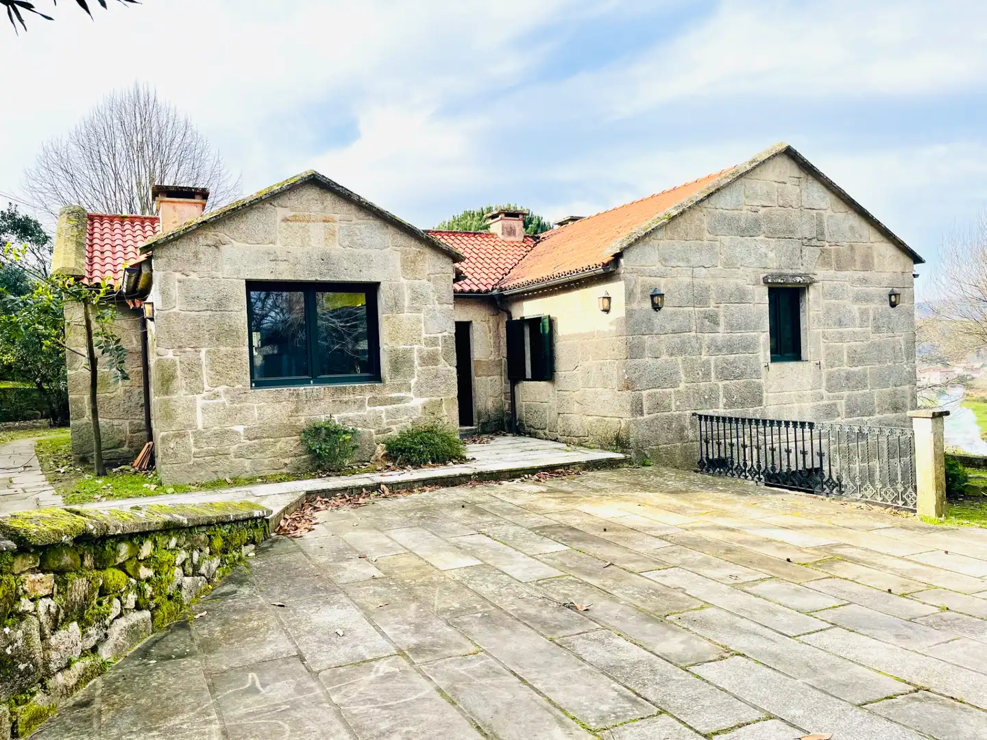 Vista exterior de Finca rústica en venta en Soutomaior con Calefacción, Jardín privado y Terraza