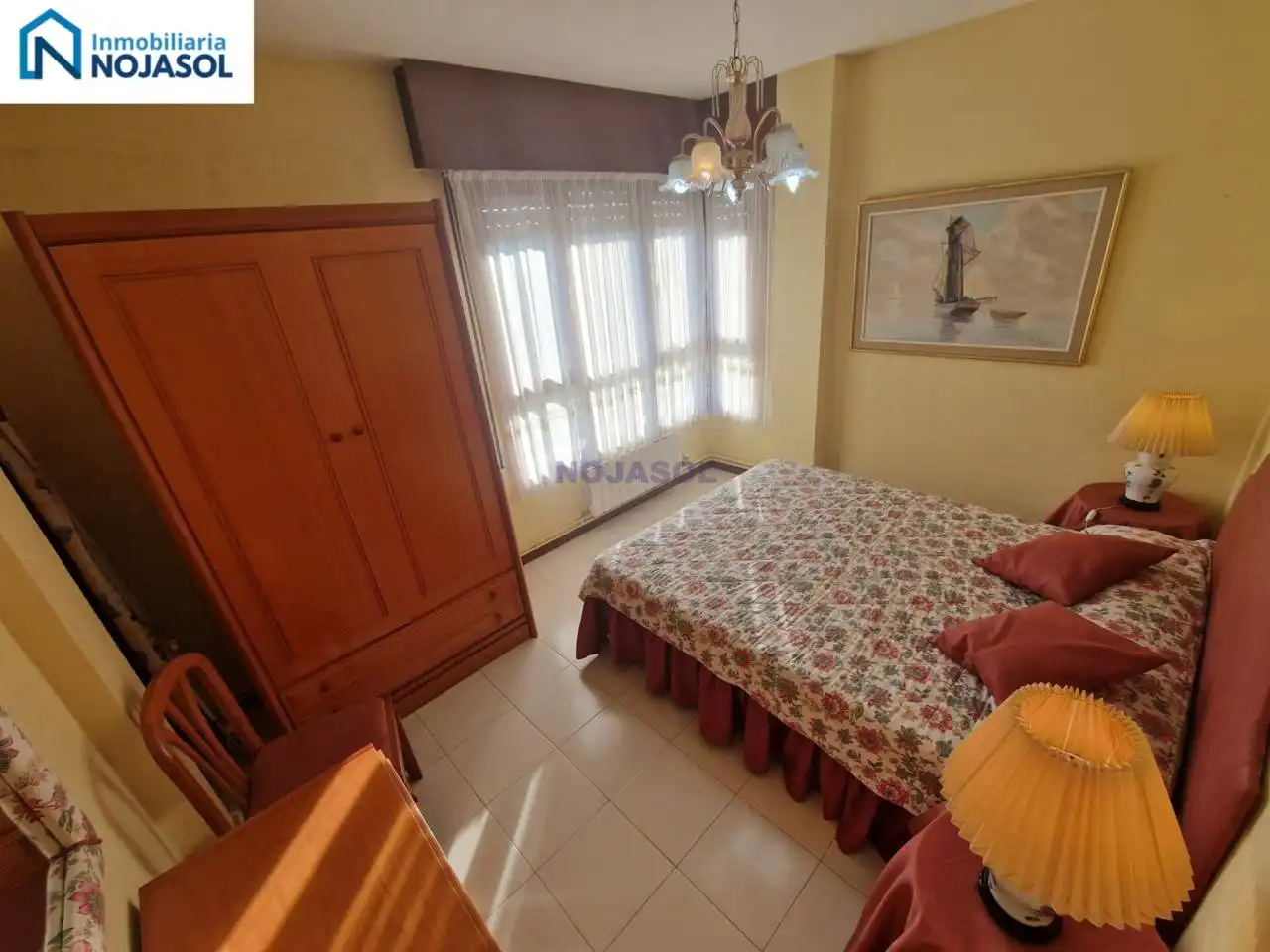Bedroom of Apartments for rent in Noja  with Heating and Furnished
