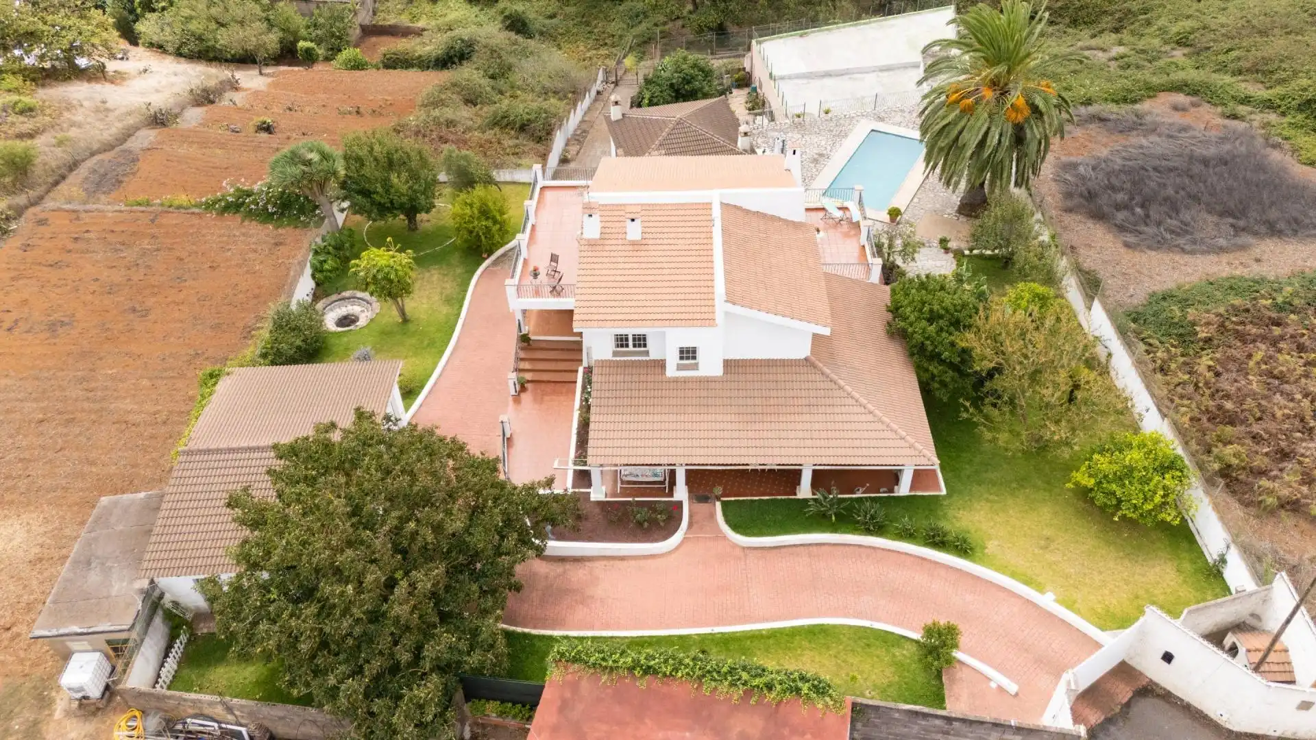 Vista exterior de Casa o chalet en venta en El Rosario con Calefacción, Jardín privado y Terraza