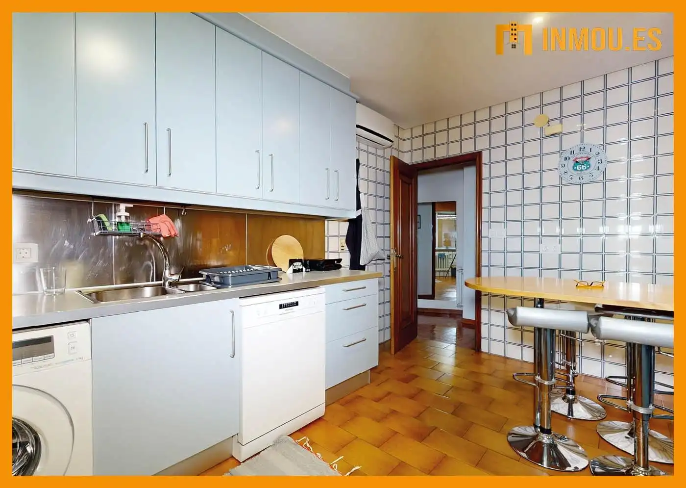 Cocina de Piso de alquiler en Ourense Capital  con Aire acondicionado, Calefacción y Parquet