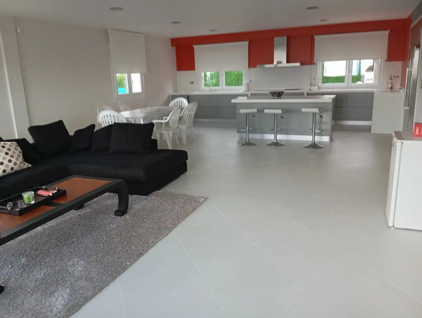 Living room of Houses for sale in Carballo  with Heating, Furnished and Oven