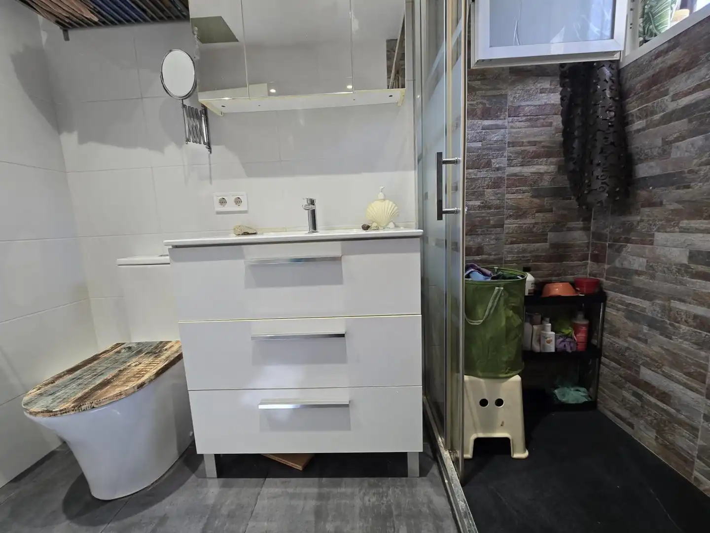 Bathroom of Houses for sale in Llucmajor  with Air Conditioner, Private garden and Storage room