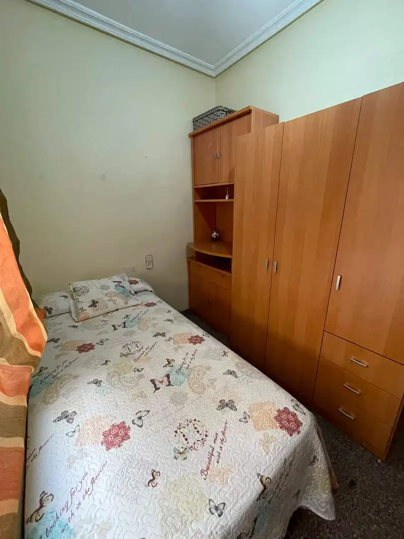 Bedroom of Flat for rent in Elche / Elx  with Air Conditioner, Heating and Furnished