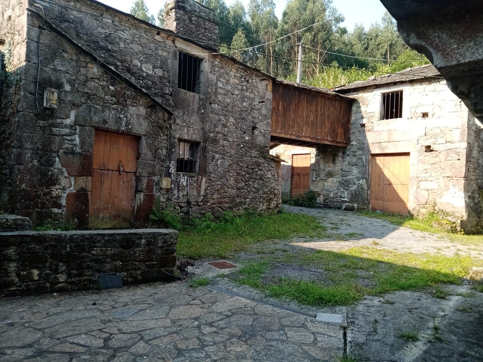 Vista exterior de Casa o xalet en venda en Ourol amb Jardí privat