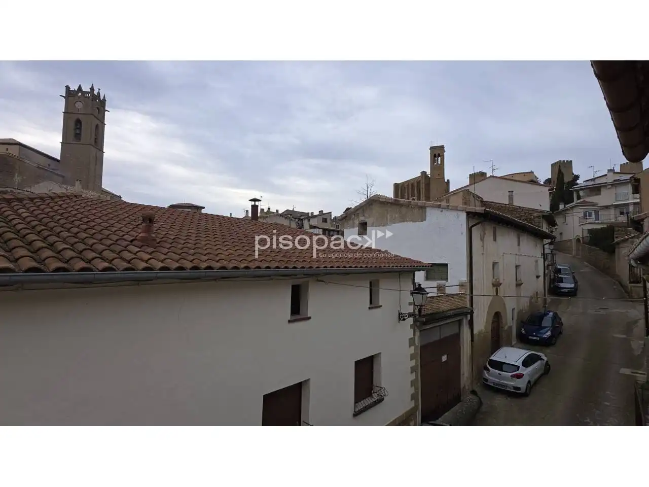 Vista exterior de Finca rústica en venta en Artajona con Calefacción, Parquet y Terraza