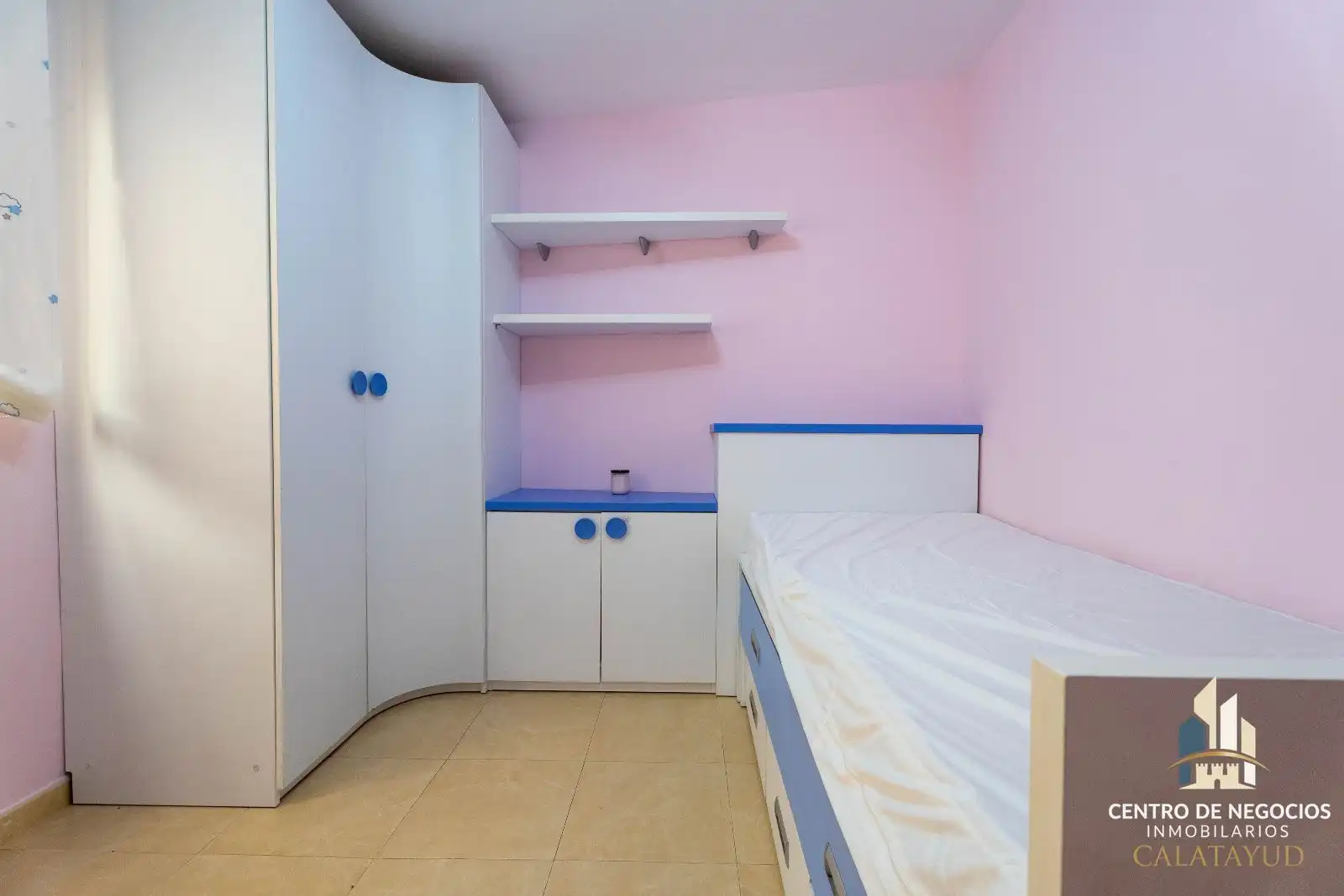 Schlafzimmer von Wohnung zum Verkauf in Calatayud mit Heizung, Parkett und Terrasse