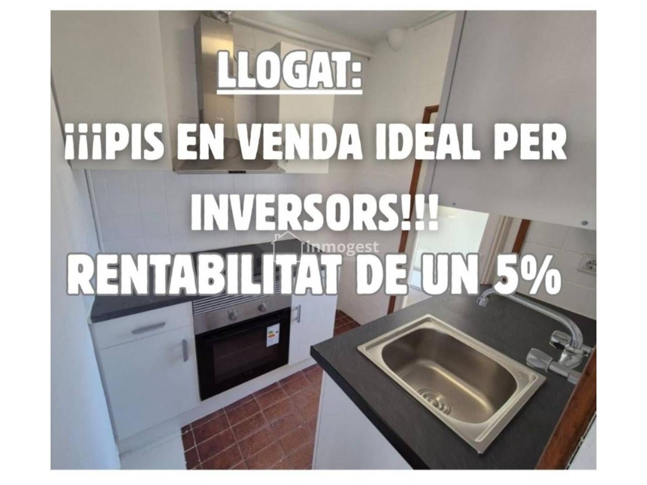 Kitchen of Flat for sale in Girona Capital  with Balcony