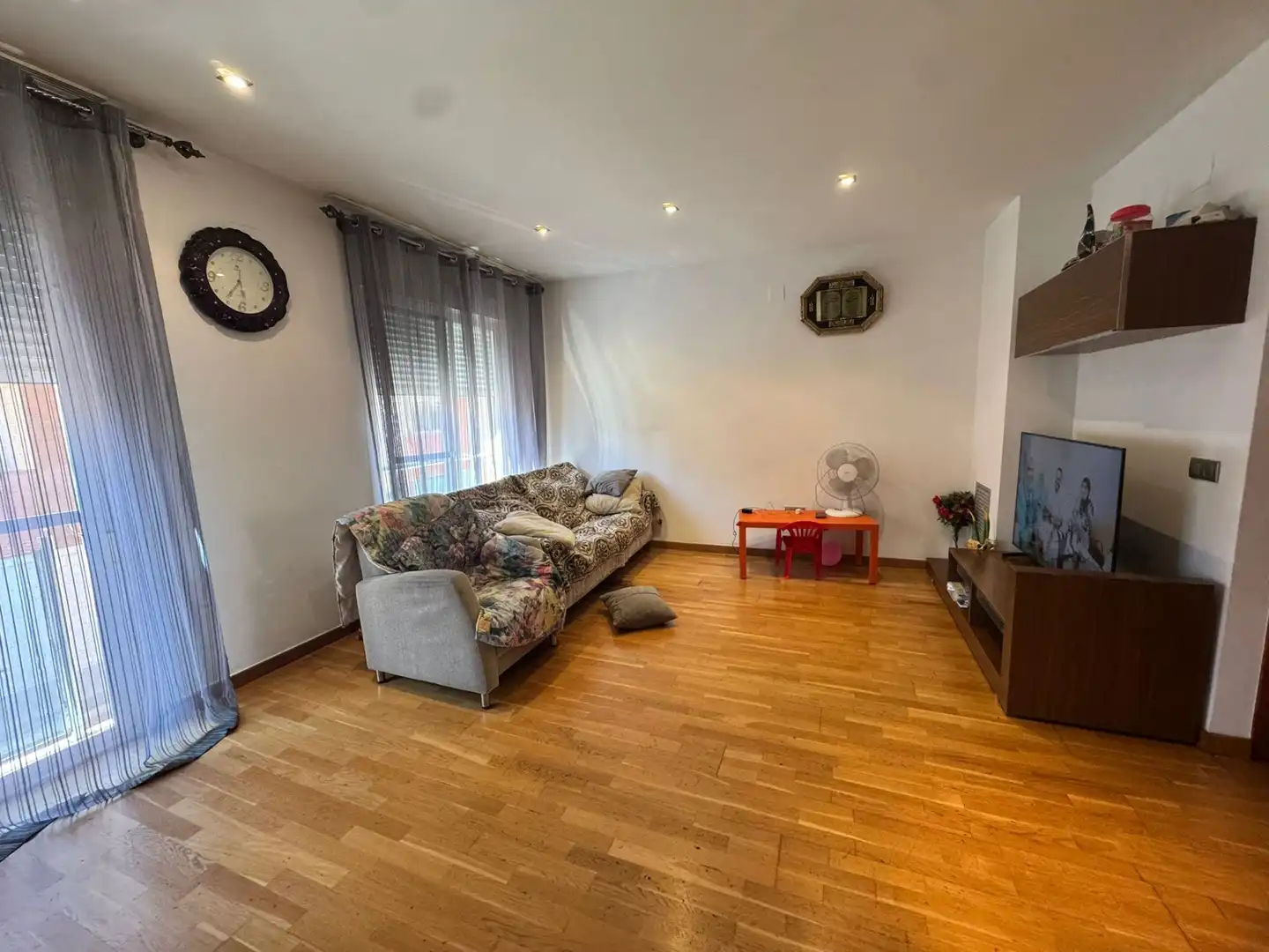 Sala de estar de Casa adosada en venta en La Sénia con Aire acondicionado, Jardín privado y Terraza