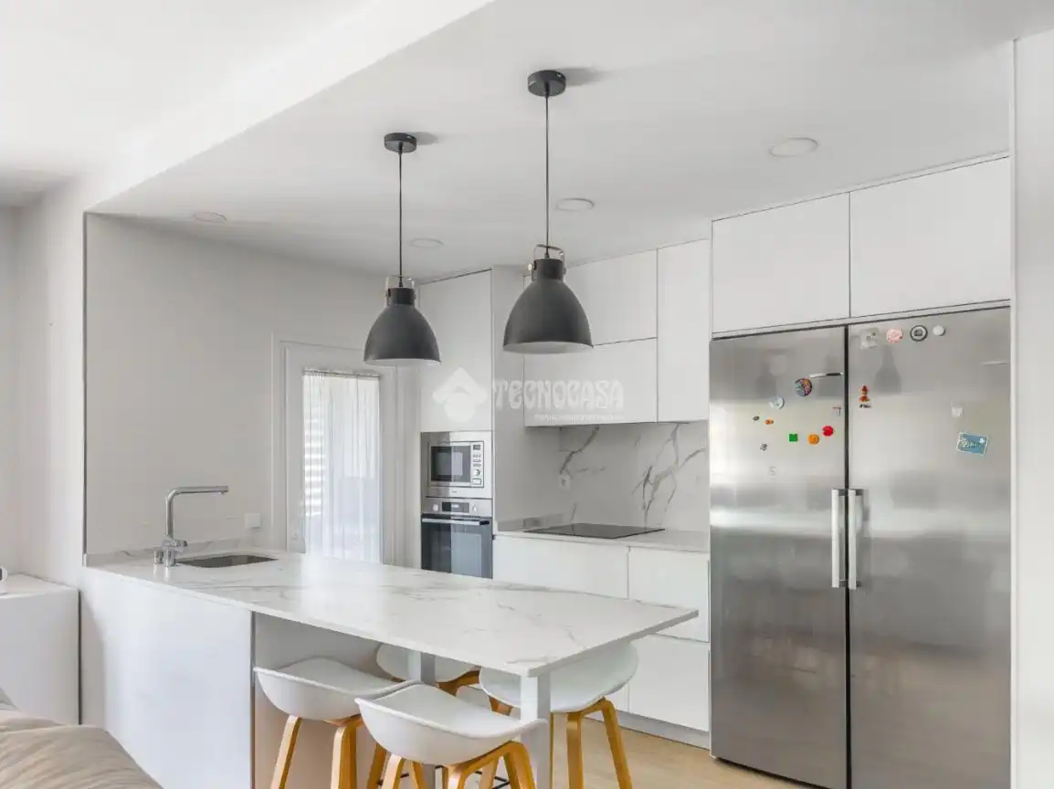 Cocina de Piso de alquiler en Madrid con Aire acondicionado, Calefacción y Trastero
