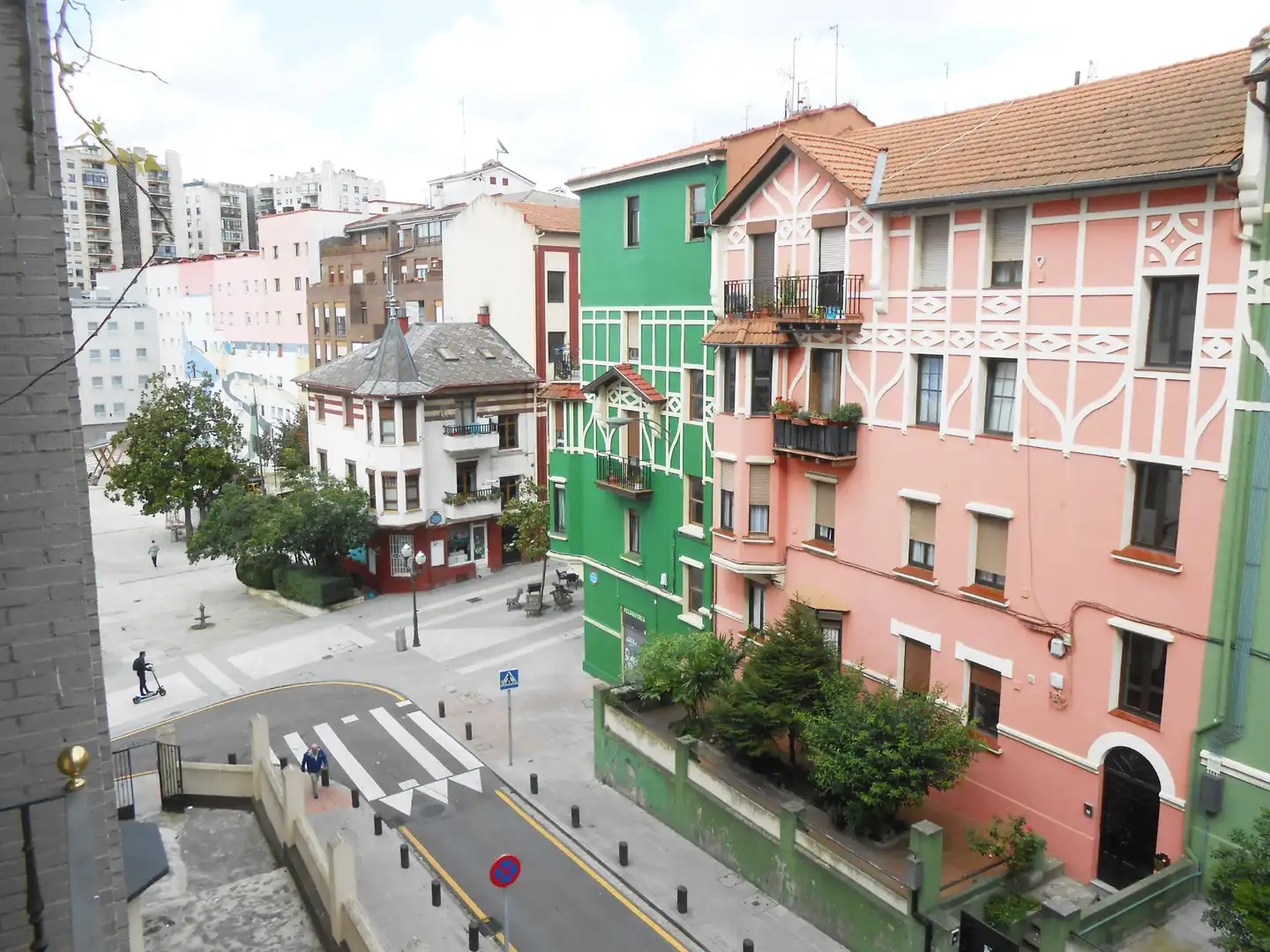 Exterior view of Flat for rent in Bilbao   with Heating, Furnished and Balcony