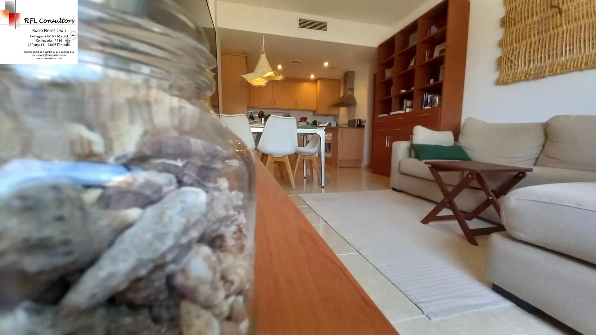 Cuina de Apartament en venda en L'Ampolla amb Calefacció i Balcó
