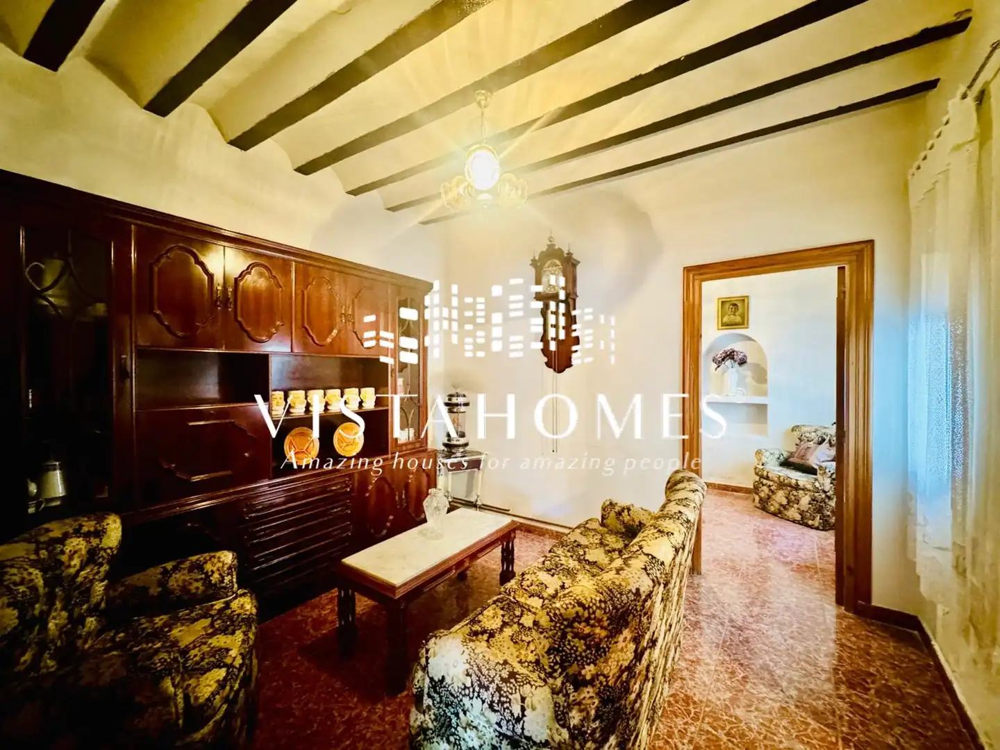 Sala de estar de Casa adosada en venta en Chinchón con Calefacción, Jardín privado y Terraza