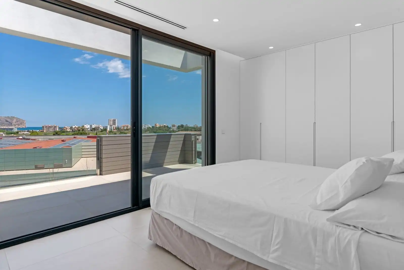 Bedroom of Houses for sale in Jávea / Xàbia  with Air Conditioner, Heating and Private garden