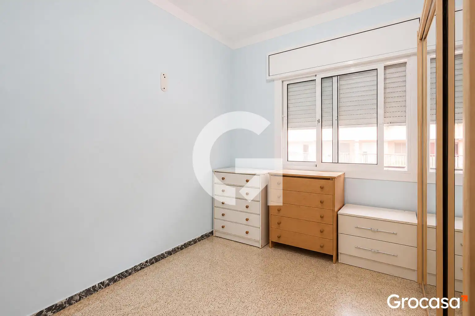 Bedroom of Flat for sale in El Prat de Llobregat  with Air Conditioner and Balcony