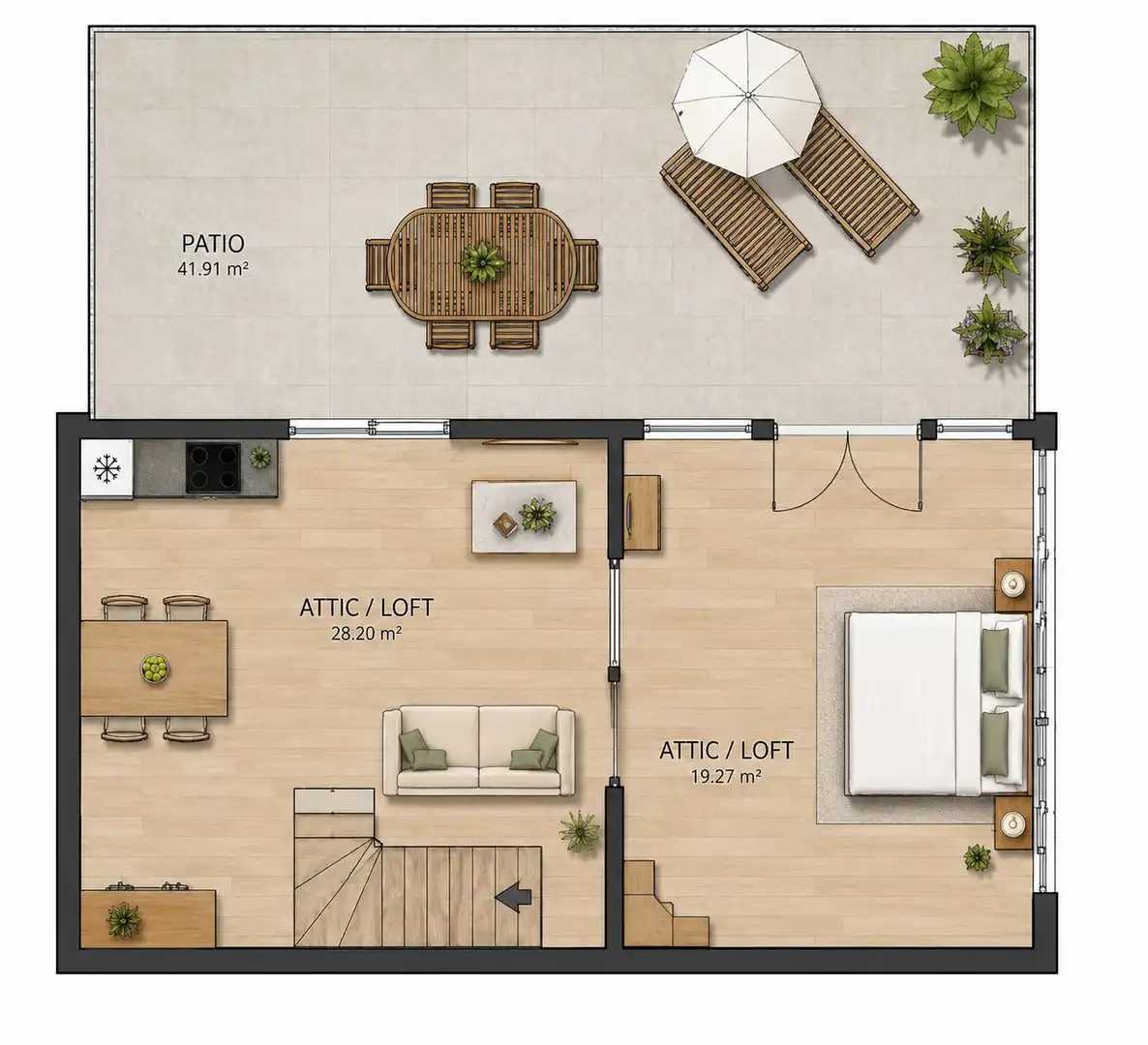 Duplex with terrace for sale in Carrer Doctor Ferran, imagen 48