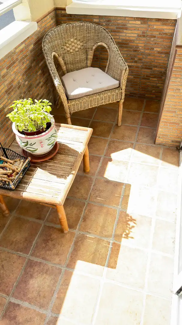 Jardín de Piso de alquiler en Málaga con Aire acondicionado, Terraza y Amueblado