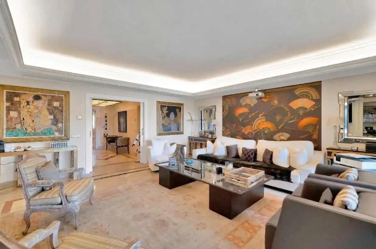 Living room of Apartments for sale in Marbella  with Air Conditioner, Heating and Private garden