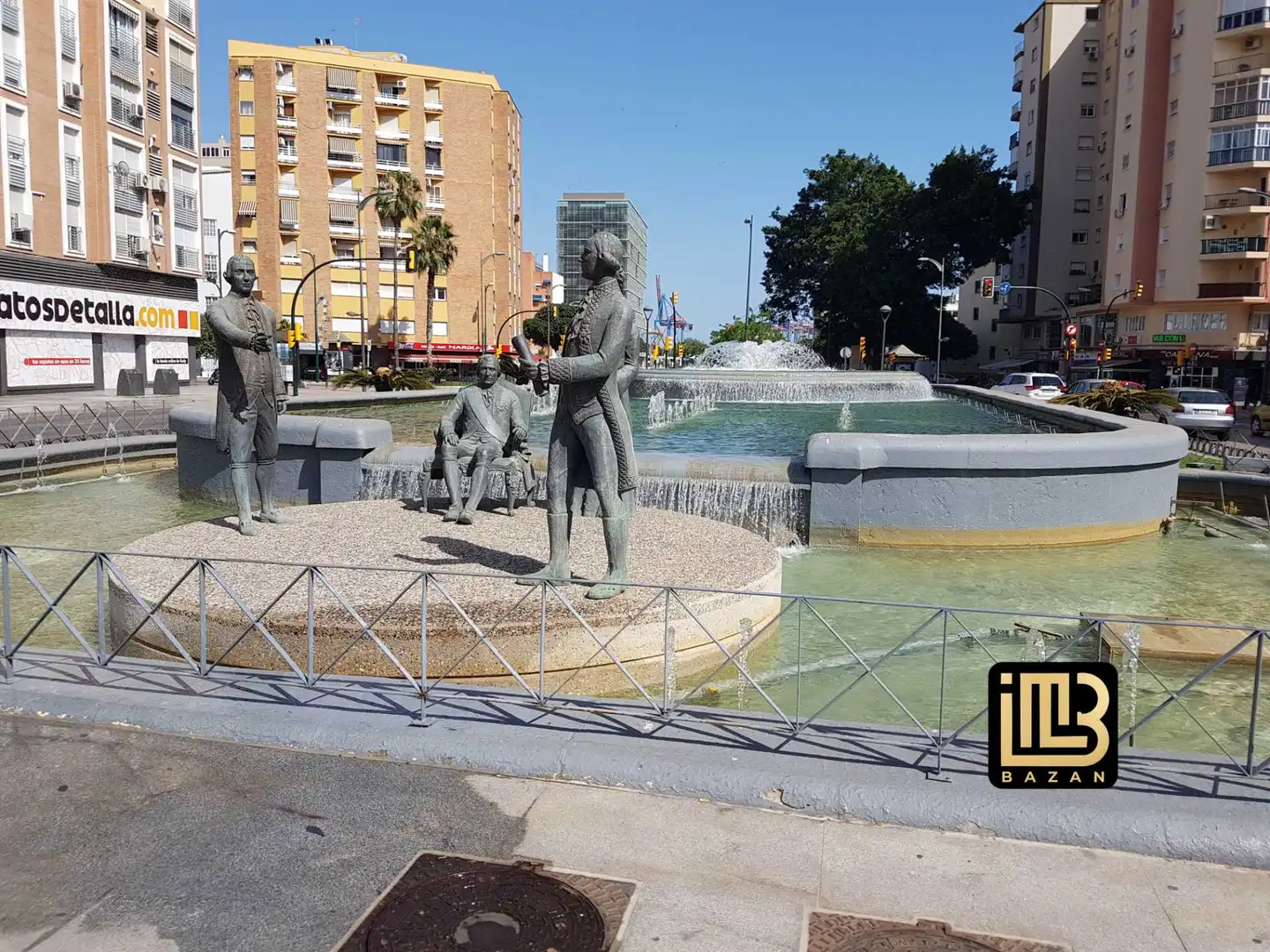 Außenansicht von Wohnung zur Miete in Málaga mit Klimaanlage, Heizung und Terrasse