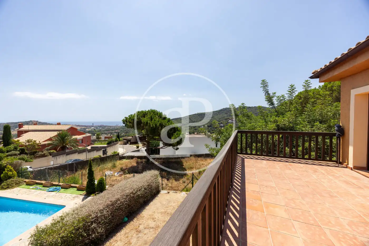 Terrassa de Casa o xalet en venda en Argentona amb Aire condicionat, Calefacció i Jardí privat