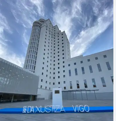 Exterior view of Flat for rent in Vigo   with Parquet flooring and Furnished