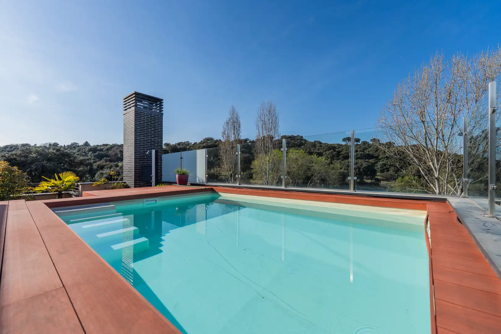 Schwimmbecken von Maisonette zum Verkauf in Fuente del Fresno mit Klimaanlage, Heizung und Abstellraum