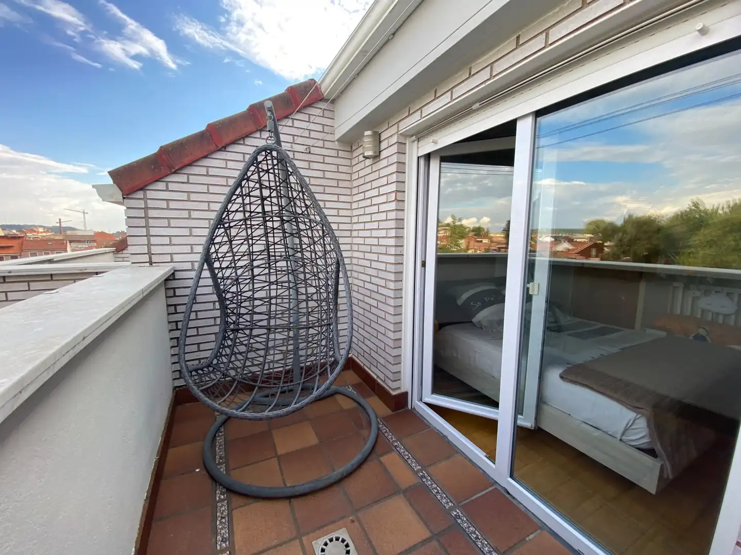 Terraza de Ático en venta en El Cristo