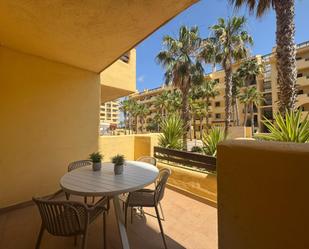 Terrace of Flat for sale in Los Alcázares  with Air Conditioner, Heating and Private garden