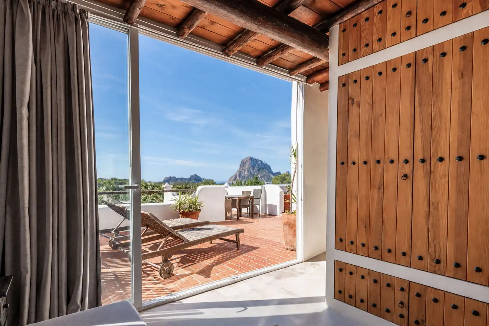 Terrasse von Haus oder Chalet zum Verkauf in Sant Josep de sa Talaia mit Klimaanlage, Heizung und Terrasse