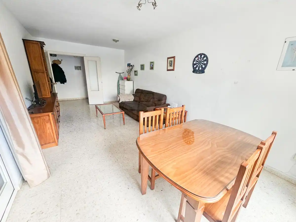 Dining room of Flat for sale in Málaga  with Terrace, Storage room and Balcony