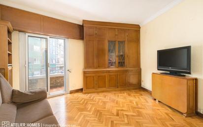 Living room of Flat for sale in  Zaragoza Capital  with Heating, Terrace and Balcony