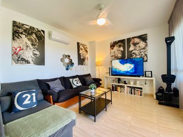 Appartement compact avec jardin à vendre à Almerimar