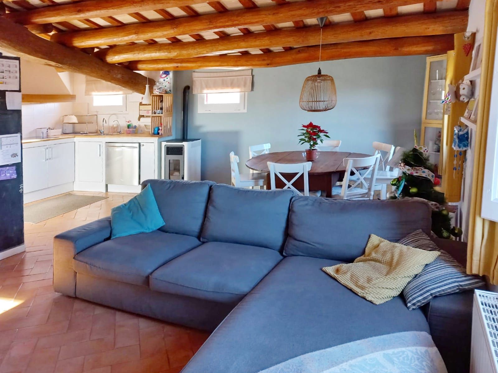 Wohnzimmer von Wohnung zum verkauf in Sant Mori mit Klimaanlage, Heizung und Abstellraum