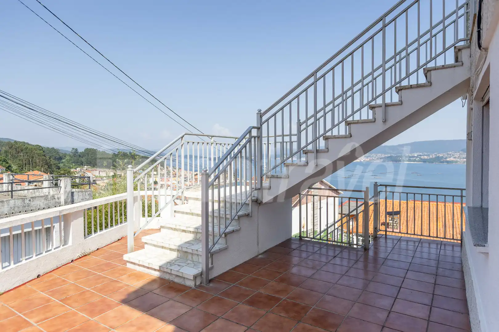 Terraza de Casa o chalet en venta en Sanxenxo con Calefacción, Jardín privado y Terraza