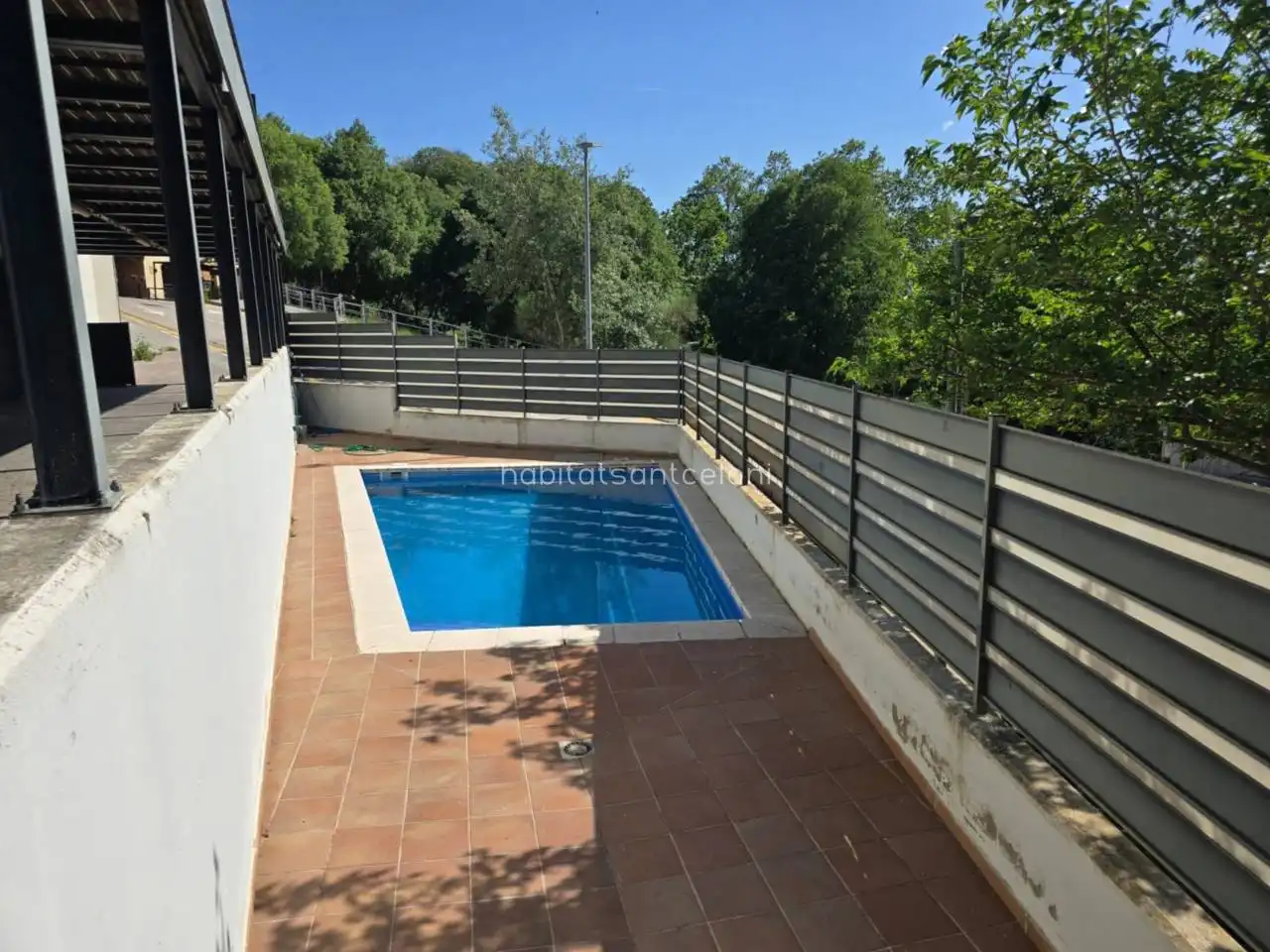 Piscina de Casa adosada en venta en Campins con Aire acondicionado, Calefacción y Terraza