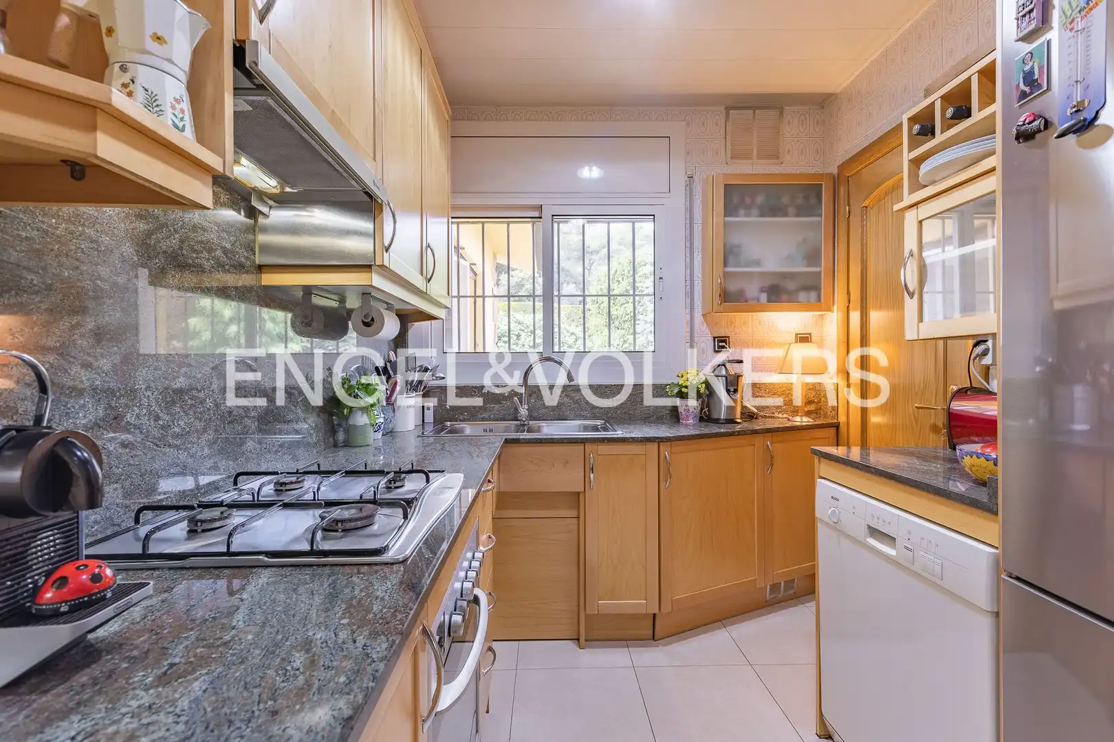 Cocina de Casa o chalet en venta en Sant Quirze Safaja con Calefacción, Jardín privado y Terraza