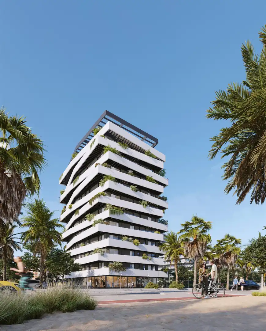 Außenansicht von Dachboden zum Verkauf in Málaga mit Klimaanlage, Terrasse und Schwimmbad