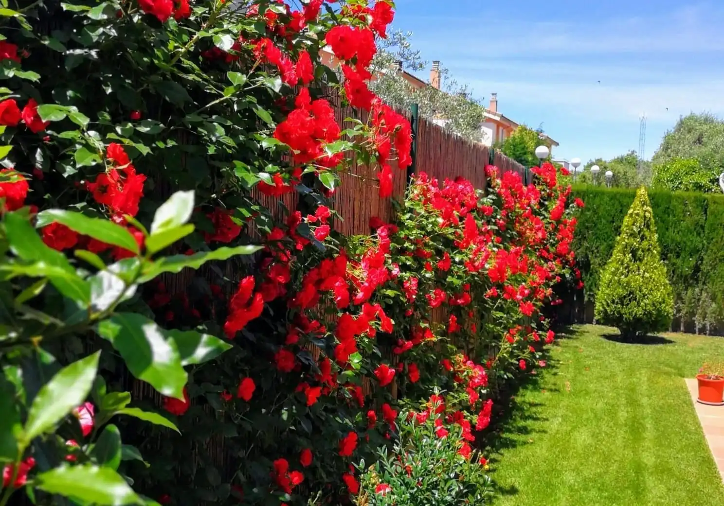 Garden of Houses for sale in Siétamo  with Air Conditioner, Heating and Private garden