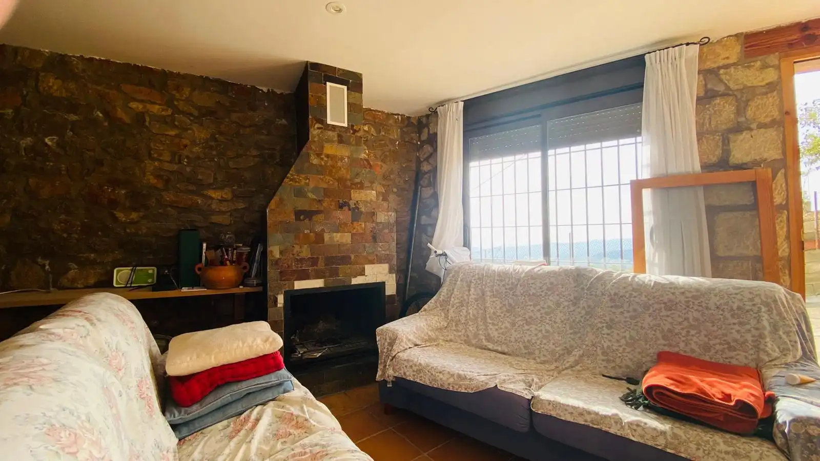Living room of Detached homes for sale in Benafigos  with Terrace and Furnished
