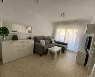 Living room of Apartment for sale in  Madrid Capital  with Air Conditioner, Private garden and Terrace