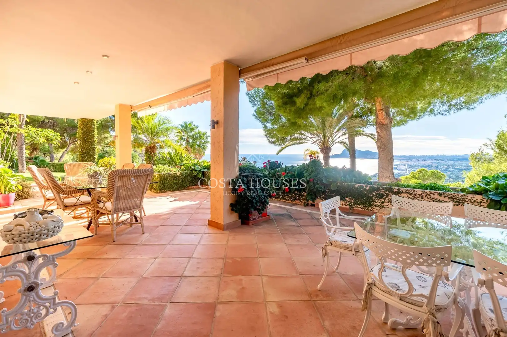 Terraza de Casa o chalet en venta en Altea con Aire acondicionado, Jardín privado y Terraza