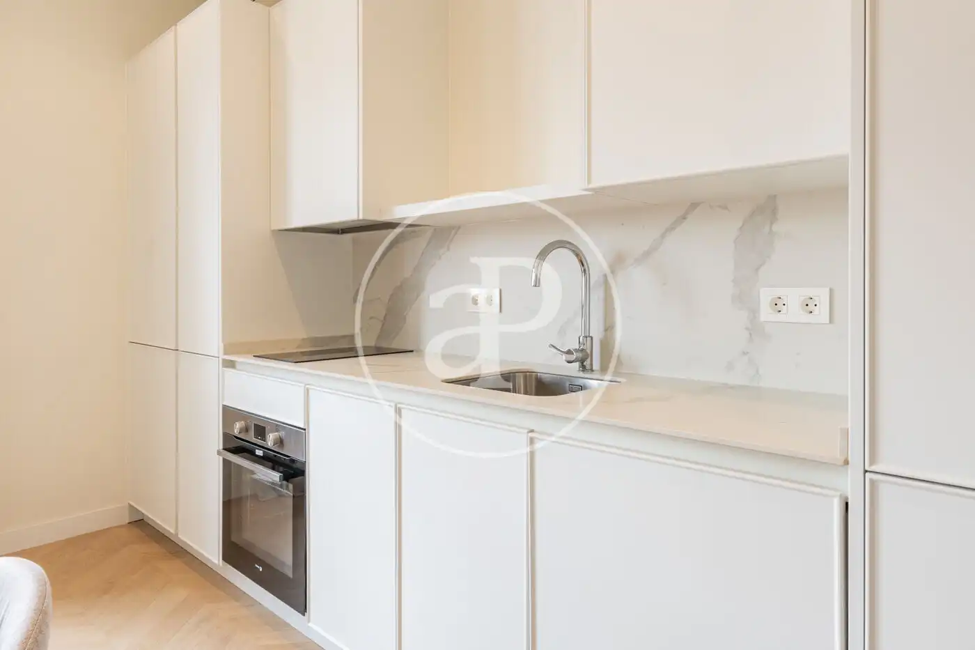Küche von Wohnung zur Miete in Madrid mit Klimaanlage, Heizung und Möbliert