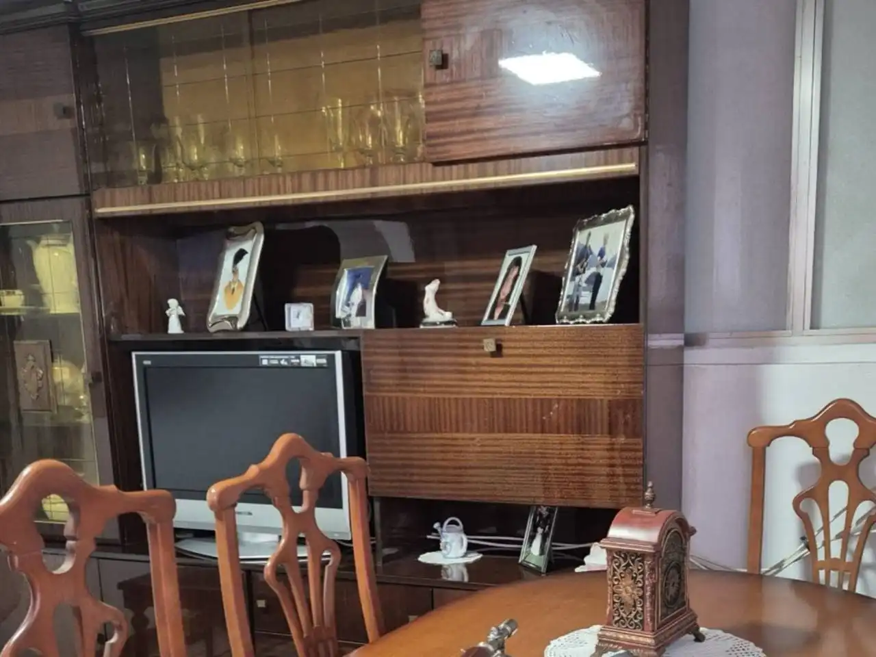 Sala de estar de Casa o chalet en venta en Vilasantar con Jardín privado