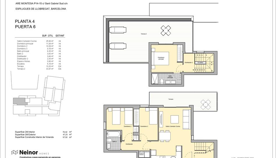 Foto 1 von Wohnung zum Verkauf in  Calle Sant Gabriel, Montesa, Barcelona
