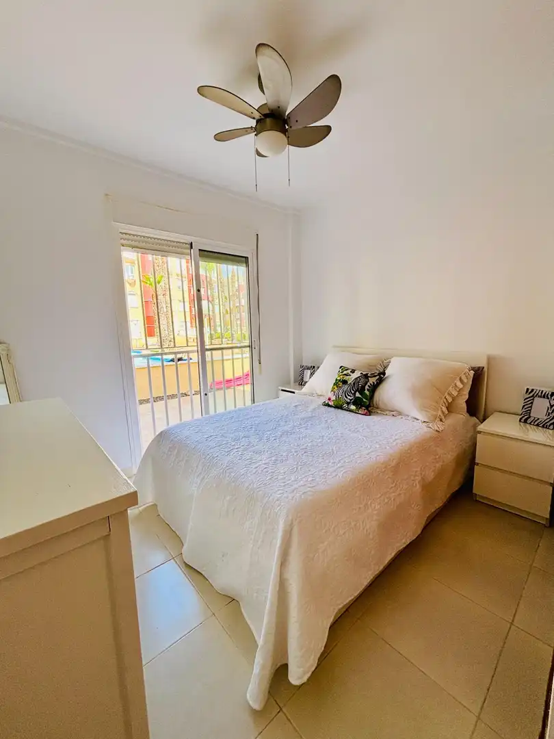 Bedroom of Ground floor for rent in Los Alcázares  with Air Conditioner, Terrace and Furnished