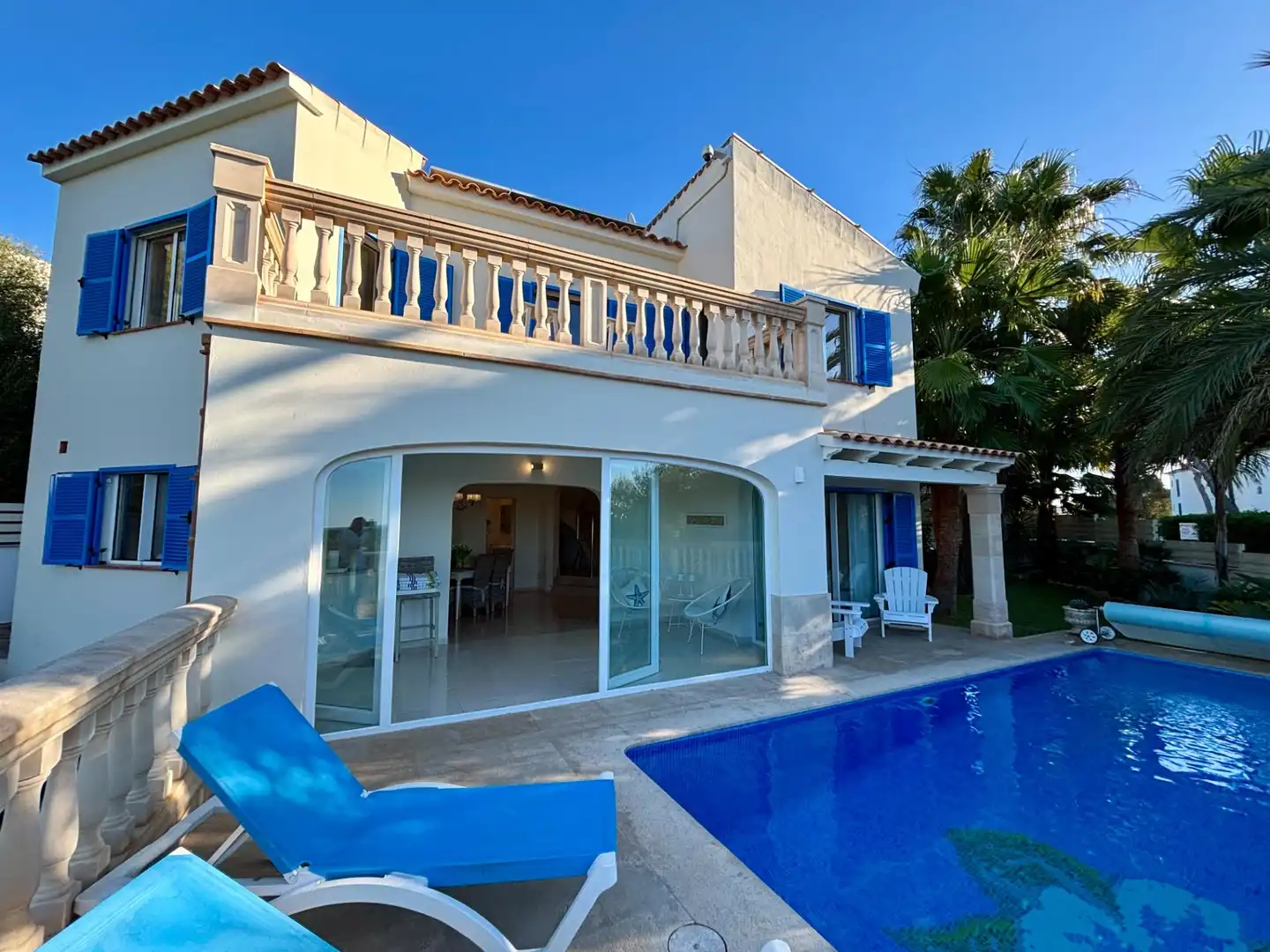Vista exterior de Casa o xalet en venda en Llucmajor amb Aire condicionat, Jardí privat i Terrassa