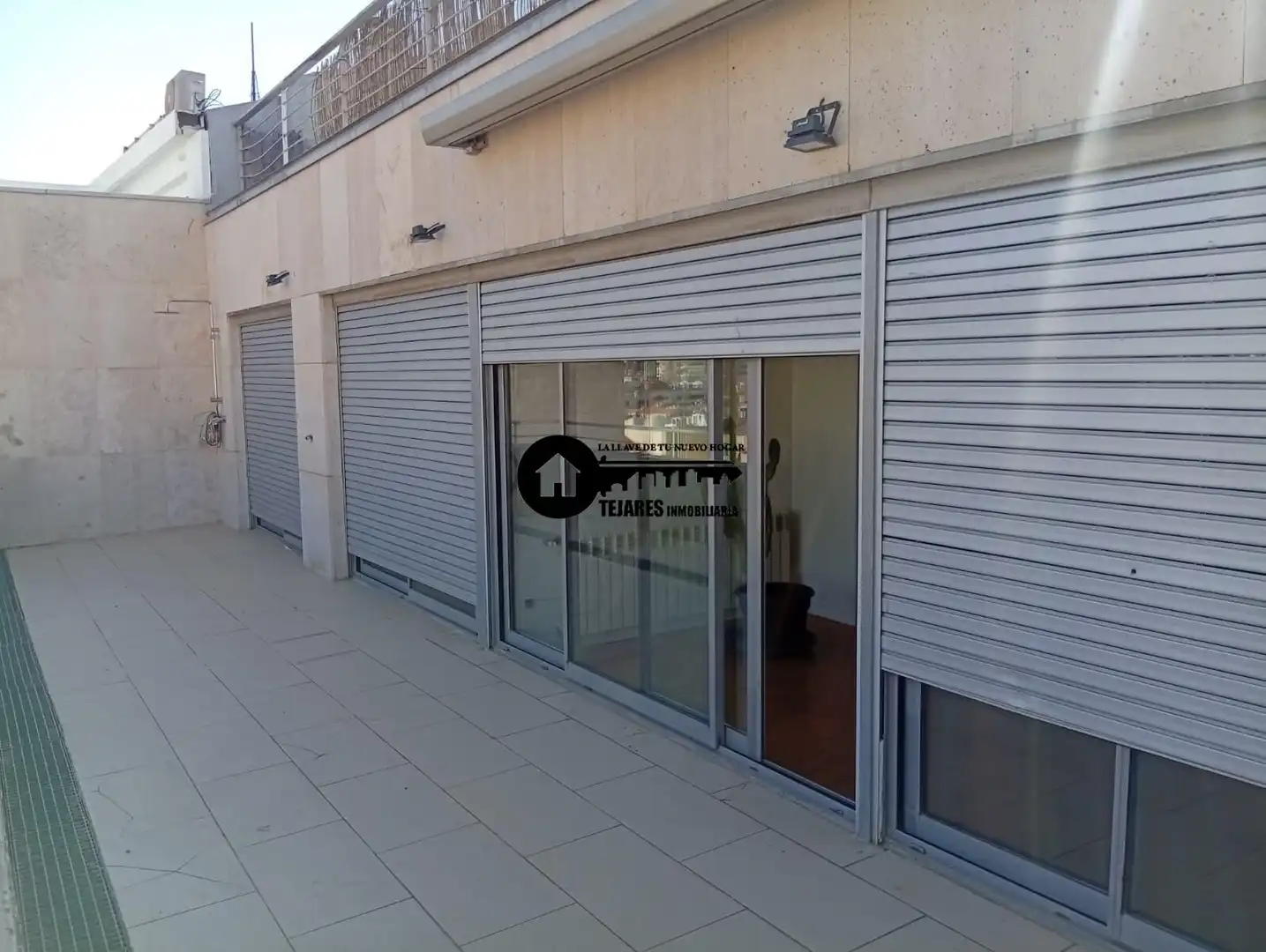 Vista exterior de Piso de alquiler en Albacete con Aire acondicionado, Calefacción y Terraza