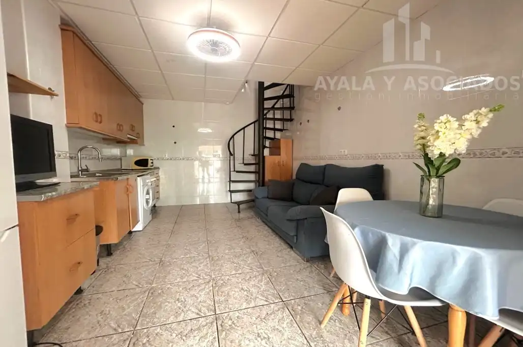 Cocina de Apartamento en venta en Cartagena con Aire acondicionado, Calefacción y Balcón