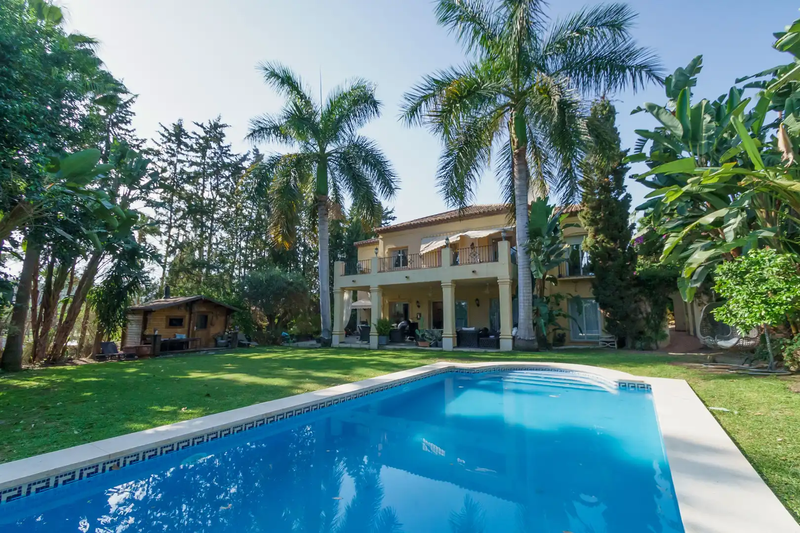 Jardín de Casa o chalet en venta en Marbella con Aire acondicionado, Jardín privado y Terraza